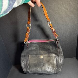 Black Vintage Coach Purse [Item 0056]